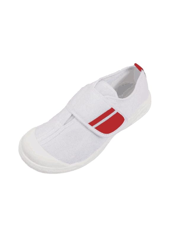 Amazon.co.jp: [JES] 上履き 7102 日本教育シューズ協議会 (レッド